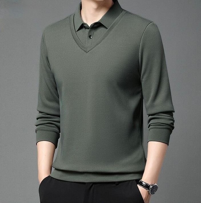Plain Sweat Shirt Green