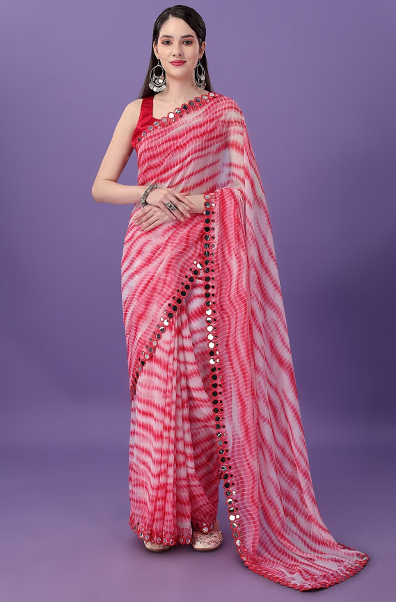 SHIBORI-MIRROR-PINK