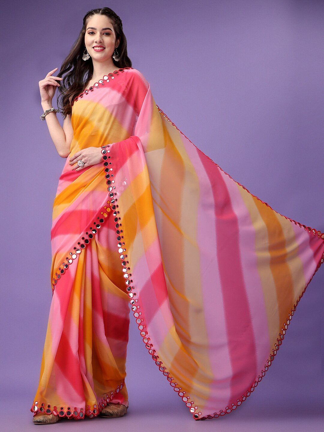 SHIBORI-MIRROR-YELLOW-PINK