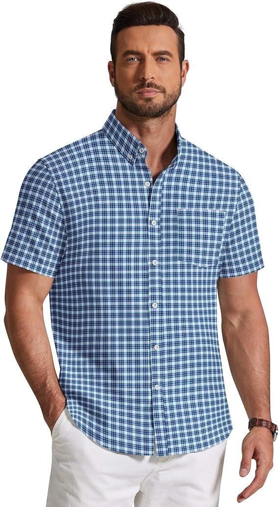 Men's Patchwork Casual Shirt