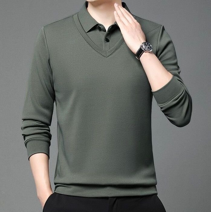 Plain Sweat Shirt Green